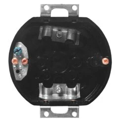 Boîte à Conduits Octogonale En Noir, 4"