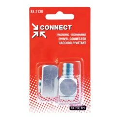 Raccord Ergonomique Pivotant Pour Air Comprimé, 1/4 (M) NPT X 1/4 (F) NPT