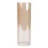 Vase En Verre Strié Et Teinté Champagne, 4'' X 12" -GAGNON Quincaillerie 49ac5ec1c88acafc0b4a6cbd9508c38030669b3b 93535745 001