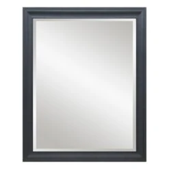 Miroir Rectangulaire, Noir16'' X 20''
