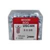 Vis à Bois à Tête Plate Plaquée Zinc, #8 x 5/8" (100 Unités) -GAGNON Quincaillerie 4be4920c3c1befedc138bd10133d5489c0d0e990 09103609 001