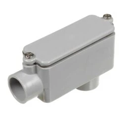 Raccord Type LB Gris , 1"