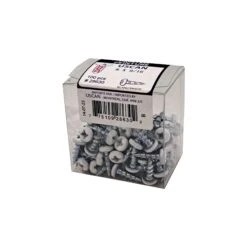 Vis à Particule à Tête Ronde Blanche, #8 x 9/16" (100 Unités)