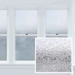 Film Premium Pour Fenêtre Glacier Transparent, 47" X 24"