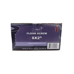 Vis à Plancher, #8 X 2" (4 000 Unités)