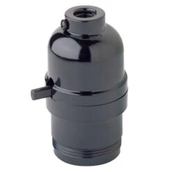 Douille à Incandescence, Noire