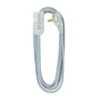 Woods Rallonge électrique à Cordon 16/2 En Tissu De 8' à 3 Prises, Gris -GAGNON Quincaillerie 507c84011fba72b7b2cb68debf4b0949d1dfd889 86993404 001
