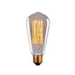 Canarm Ampoule Edison De Style Vintage, Verre Doré Clair