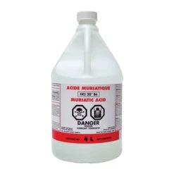 Acide Muriatique HCI 20° Bé, 4 L