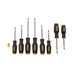 DeWALT Ensemble De 8 Tournevis Max Fit, 9 pièces