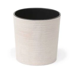Jardinière Malwa Eco Crème, 8'' X 8''