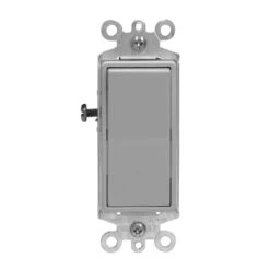 Interrupteur Decora Unipolaire, Gris