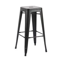 Tabouret De Comptoir Baltimore, Noir