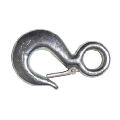 Crochet à Oeil Avec Loquet En Acier Galvanisé De 3/4''