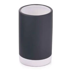 Verre En Céramique, Noir Et Blanc