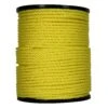 Corde à 3 torons Torsadés En Polypropylène Jaune, 3/8" X 630' (vendue Au Pied Linéaire)