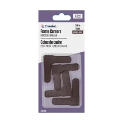 Coins Bruns Pour Cadres De Fenêtres, Emballage De 4 Unités