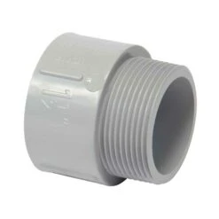 IPEX Adaptateur Mâle Pour Conduit En PVC Gris, 1-1/2"