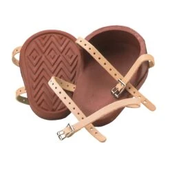 Genouillères Robustes Pour Professionnel En Caoutchouc Moulé