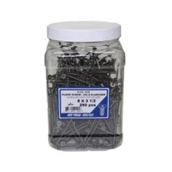 Vis à Plancher, #8 x 3-1/2" (250 Unités)