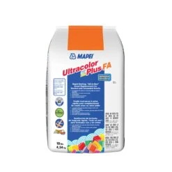 Coulis Tout-en-un à Prise Rapide Pour Remplacement De Coulis Avec Ou Sans Sable Ultracolor Plus FA De 10 lb, Pluie #101