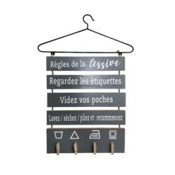 Plaque Murale, Règles De La Lessive