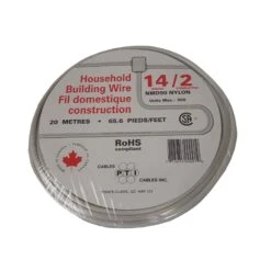 Fil Domestique De Construction NMD90 14/2 En Blanc, 20 M