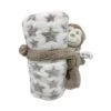 Jeté De 27'' X 39'' Avec Peluche Pour Enfant, Singe -GAGNON Quincaillerie 641586225bcc443e1acf17d8454277efe7291d16 58266543 001