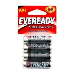 Pile AA Ultra Robuste, 4 Unités