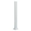 Poteau De Descente En Aluminium Blanc Pour Rampe De 36'' De Hauteur, 40-1/2'' X 3''