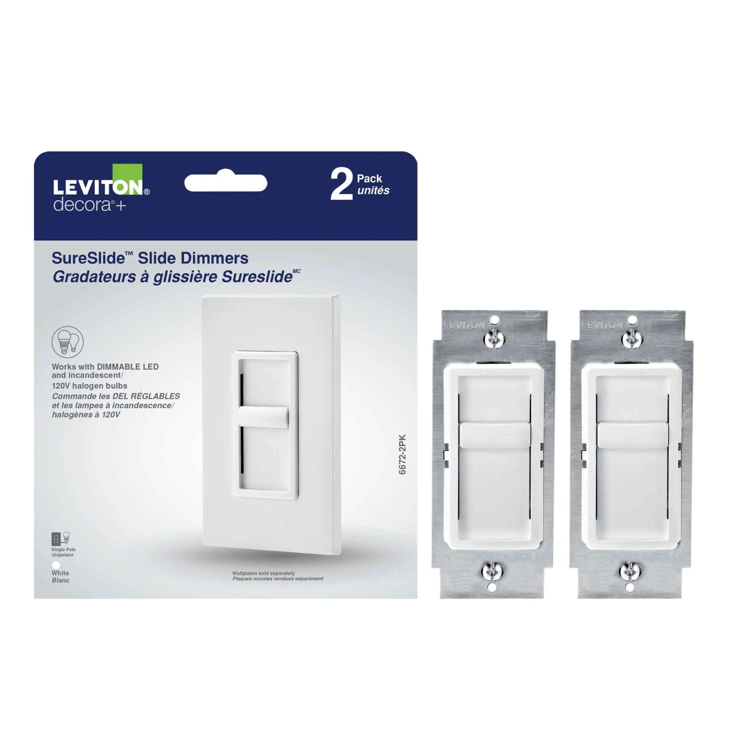 Gradateur à Glissière Sureslide, 2 Unités 3 Gradateur à Glissière Sureslide, 2 Unités