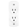 Prise Double De Surface De 15 A / 125 V, Blanche