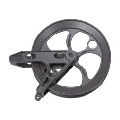 Poulie De Corde à Linge En Métal Super Robuste Harmonie Mocha, 6-1/2"