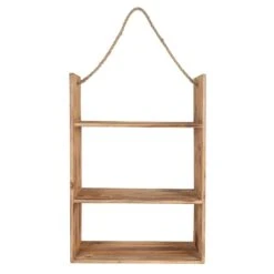 Étagère Murale En Bois Naturel à Suspendre, 24''