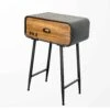 Table D'appoint à 1 Tiroir, En Métal Gaufré Et Bois -GAGNON Quincaillerie 69cc9837d2c8fc1bdb01ebe1f58c7225e4a2b77a 69250061 001 a9473781 9b73 4031 8b2f 5437ebdddabc