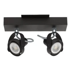 EGLO Luminaire Directionnel Novorio 1 à Deux Lumières