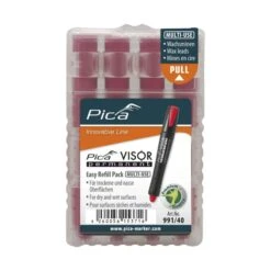 Mine De Rechange Pica-Visor, Rouge (4 Unités)