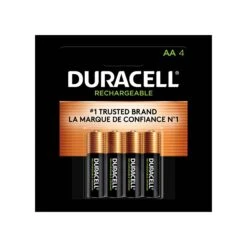 Duracell Pile Rechargeable AA, 4 Unités
