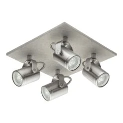 EGLO Plafonnier Praceta à 4 Lumières