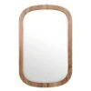 Miroir Rectangulaire Avec Cadre Arrondi D'aspect Bois, 15-1/2" X 23-1/2" -GAGNON Quincaillerie 7049ecbe7f91fd7305a02280570ece36d3d8949c 93545331 001