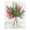 Canevas Avec Illustration De Branches De Pin Et Et Baies, 21" X 27" -GAGNON Quincaillerie 726986df84019ecd334958a7687c82a0670b8d8a 93534045 001