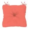 Coussin D’extérieur Pour Chaise De 16,5" X 15,5" X 2,5", Corail