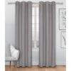 Rideau Coupe-lumière à Aspect De Lin Avec œillets En Métal, Gris -GAGNON Quincaillerie 745857a986eac20f58e51a2b485052ad607c6676 71356759 001