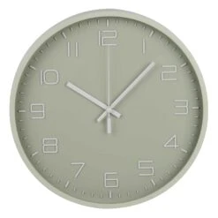 Horloge Murale De 12", Vert