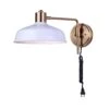 Canarm Luminaire Mural Bello à 1 Lumière, Nickel Brossé Et Noir Mat -GAGNON Quincaillerie 75f7202673a2a1472ed7e044c4680adbbc58914d 45466071 001
