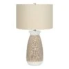 Monarch Specialties Lampe De Table En Céramique, Beige