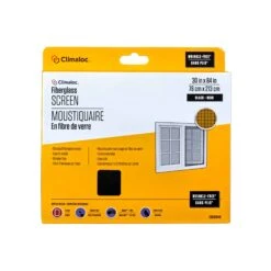 Moustiquaire En Fibre De Verre, 30" X 84" (noir)