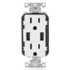 Prise Decora USB De 15 A / 125 V, Blanc -GAGNON Quincaillerie 7dbf94794181a414f7b99c502da749e2ca64b1f2 77683859 001