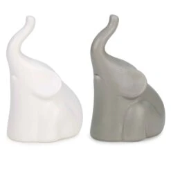 Éléphant En Céramique, Choix Entre 2 Couleurs