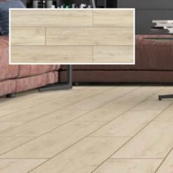 Plancher Laminé AC5 Barcelona Naturel, 12 Mm